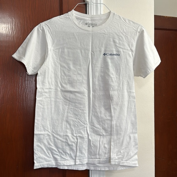 👚Columbia Mens white tee M - Picture 3 of 5
